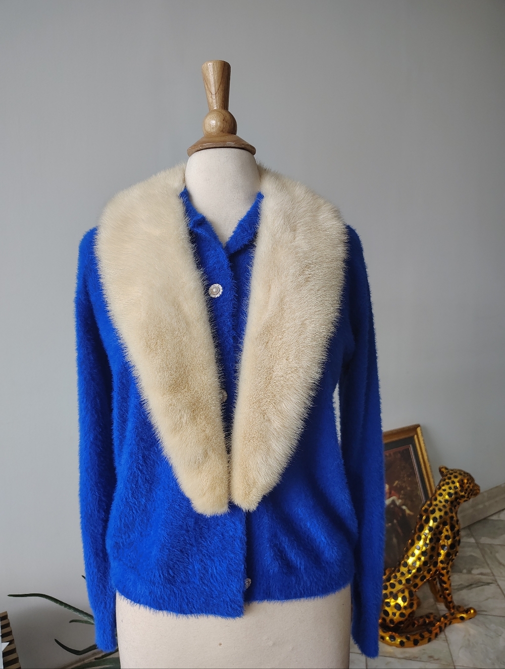 Blonde Mink Collar